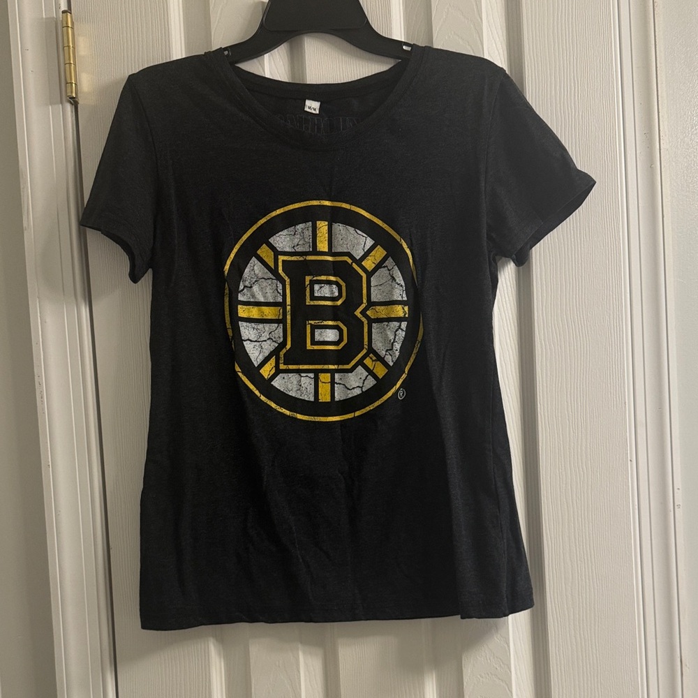 Boston Bruins Short Sleeve Tee with Logo